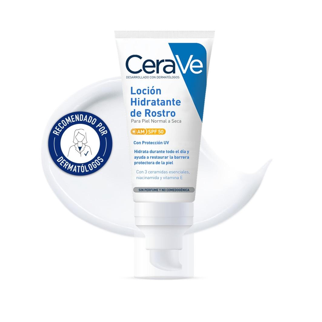 CERAVE LOCION HIDRATANTE ROSTRO SPF50