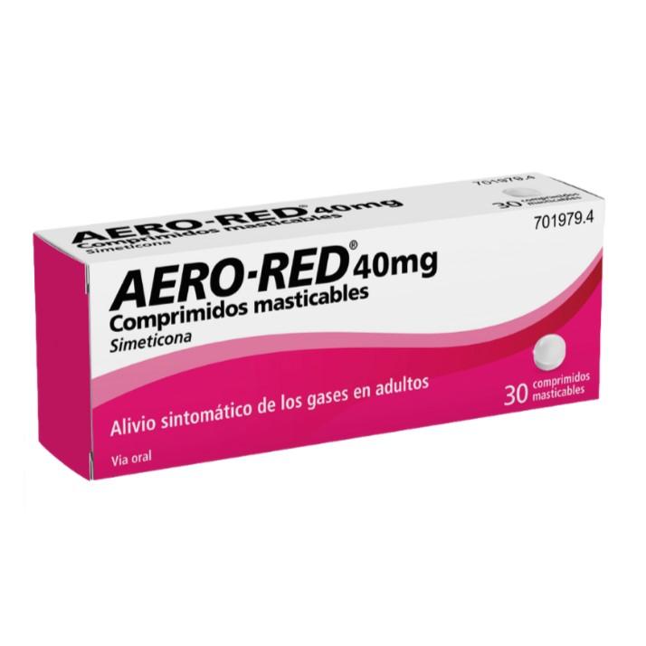 AERO RED 40 MG 30 COMPRIMIDOS MASTICABLES