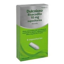 DULCOLAXO BISACODILO 10 MG 6 SUPOSITORIOS