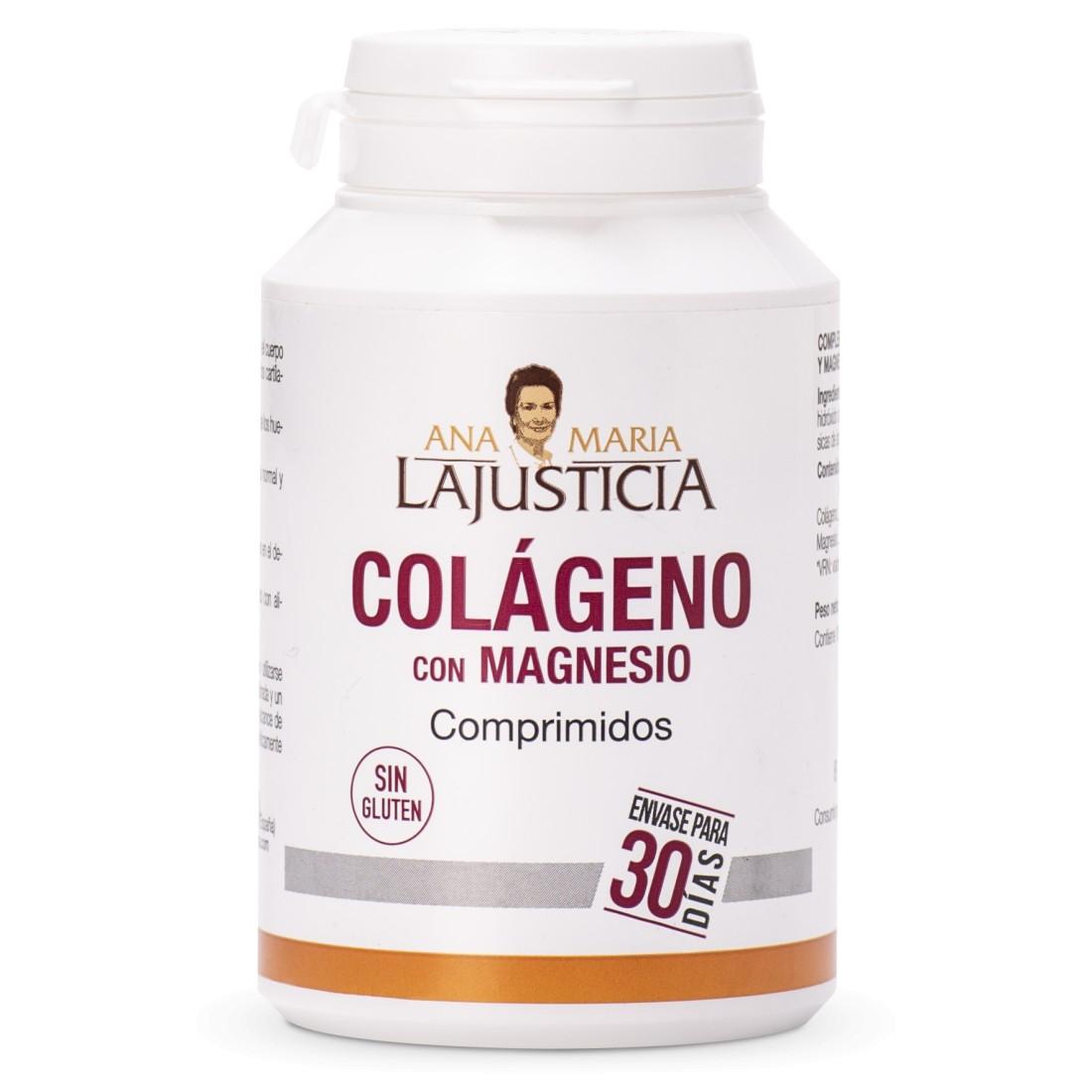 LA JUSTICIA COLAGENO CON MAGNESIO 180 COMP