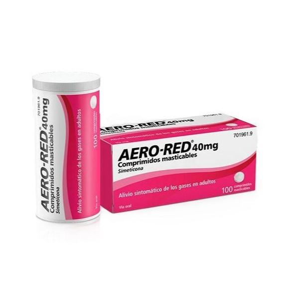 AERO RED 40 MG 100 COMPRIMIDOS MASTICABLES