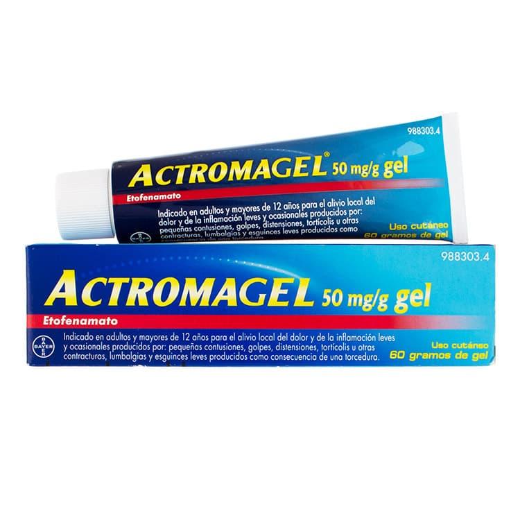 ACTROMAGEL 50 MG/G GEL 60 G