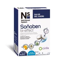 NS SOÑABEN BI-EFFECT 1,85 MG MELATONINA 60 COMPRIMIDOS