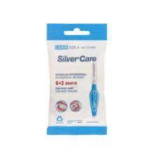 SILVER CARE CEPILLO INTERDENTAL GRUESO 6+2 U