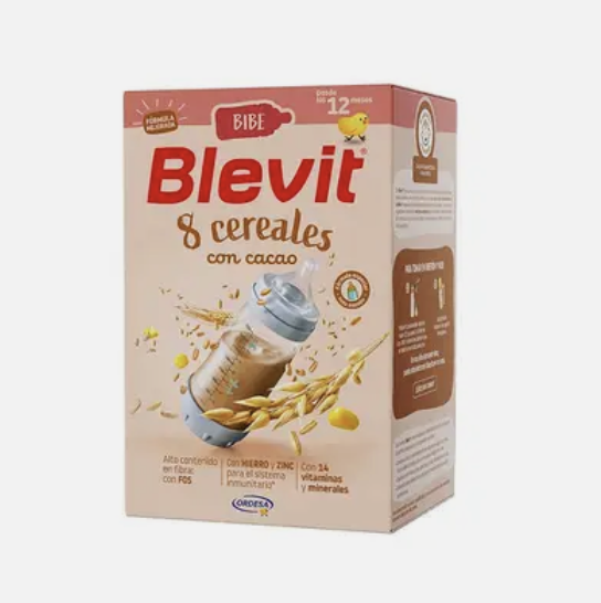 BLEVIT BIBERON 8 CER CACAO 500