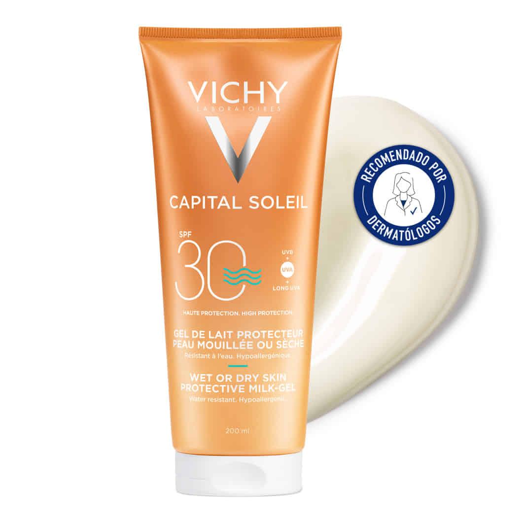 VICHY IDEAL SOLEIL GEL WET SKIN IP30+ 200 ML