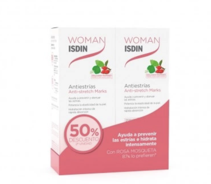 DUPLO ANTIESTRIAS ISDIN 250ML 50% 2U