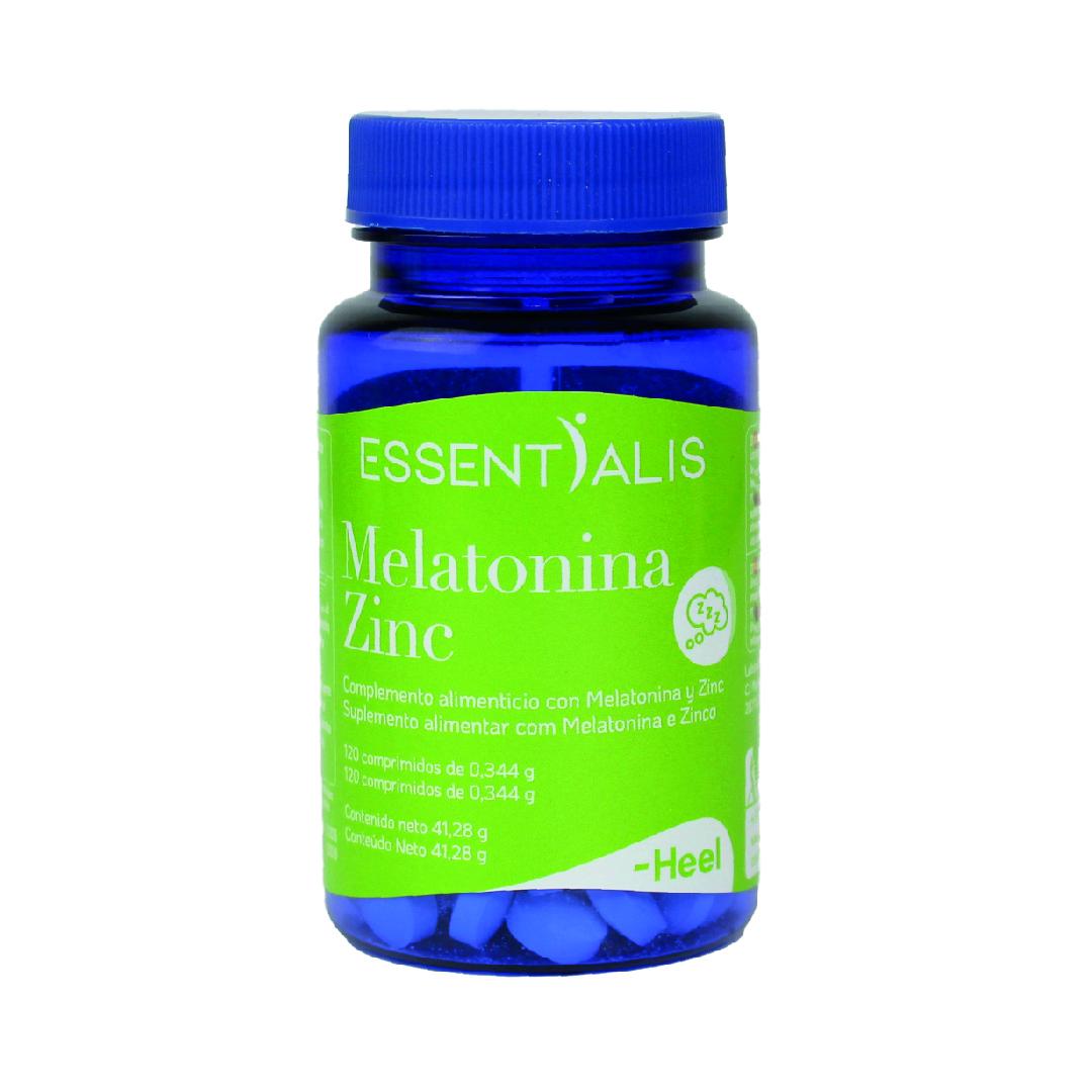 ESSENTIALIS MELATONINA ZINC 120 COMP