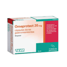 OMEPROTECT 20 MG 14 CAPSULAS GASTRORRESISTENTES (BLISTER)