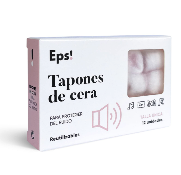 Tapones Oidos Cera Eps! 12 Unidades - Farmacia Online Barata Liceo. Envíos  24/48 Horas.