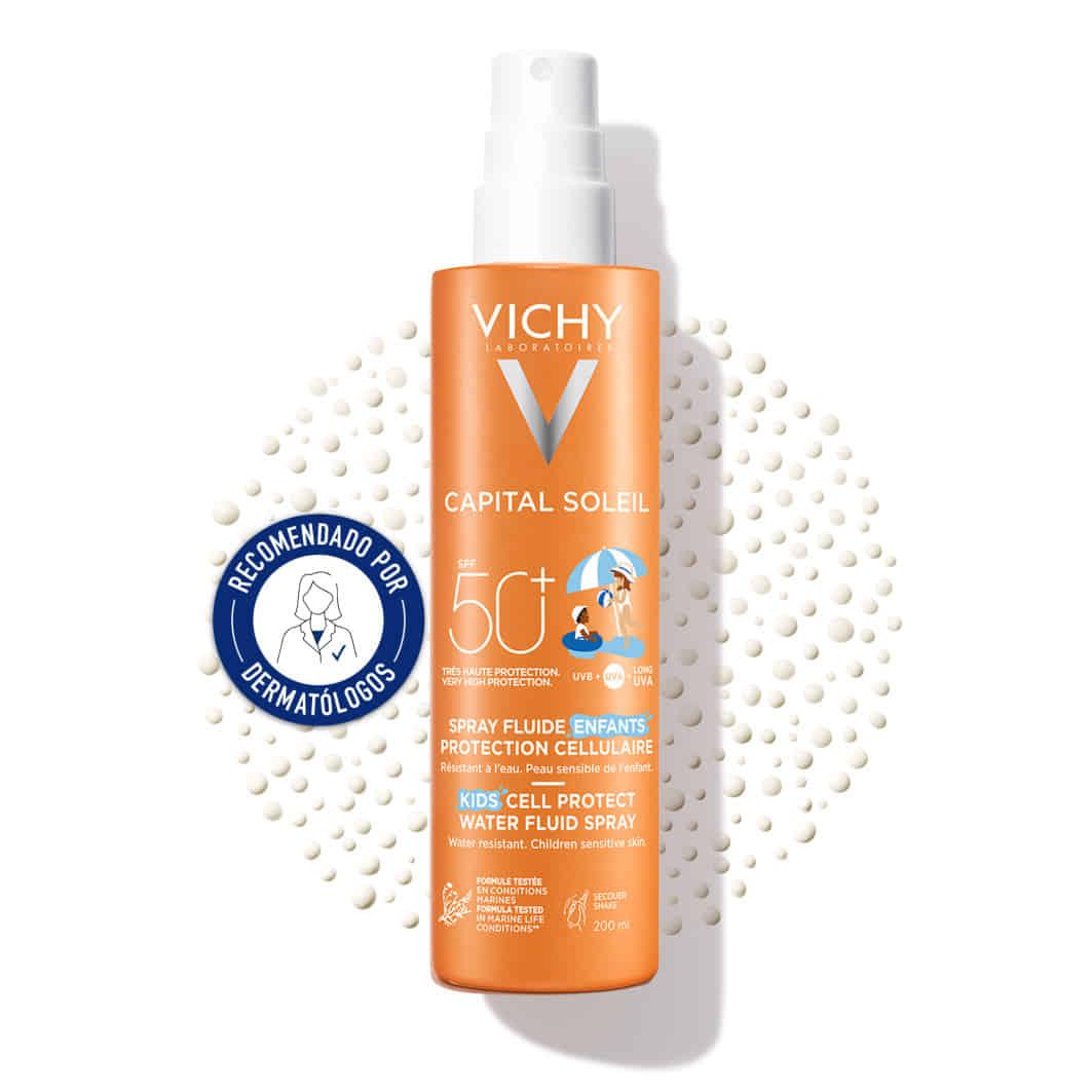 VICHY CAPITAL SOLEIL SPRAY NIÑOS IP50+ 200 ML