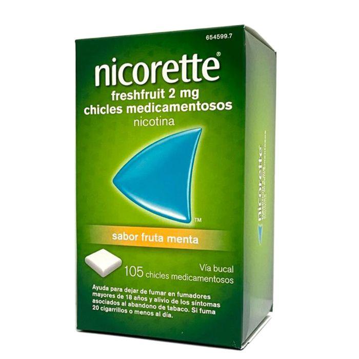 NICORETTE FRESHFRUIT 2 MG 105 CHICLES