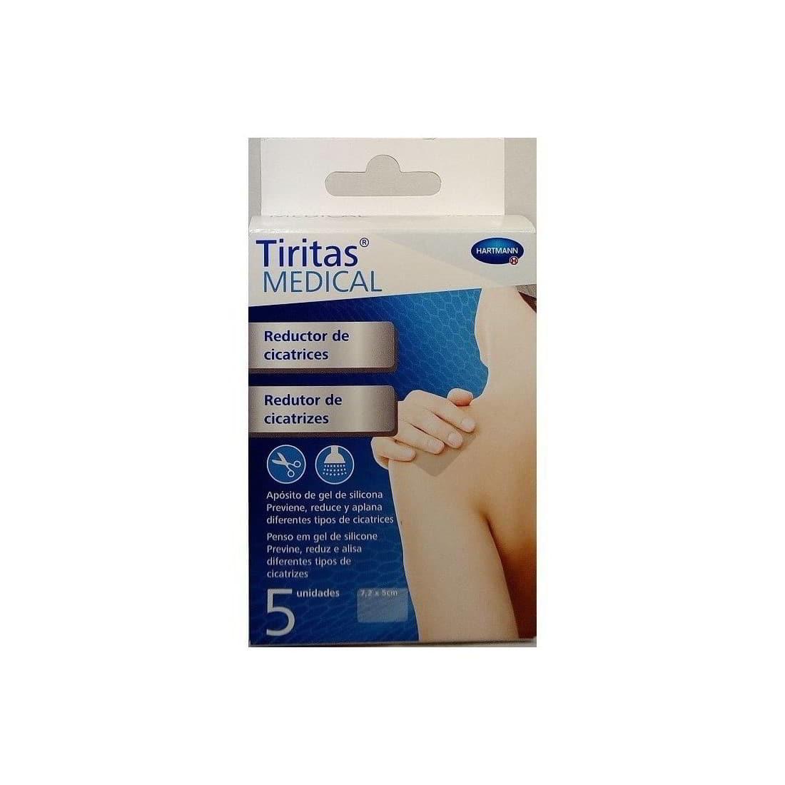 TIRITAS MEDICAL REDUCTOR DE CICATRICES 7.2*5  5U