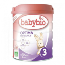 BABYBIO OPTIMA 3 CRECIMIENTO 1 BOTE 800 G