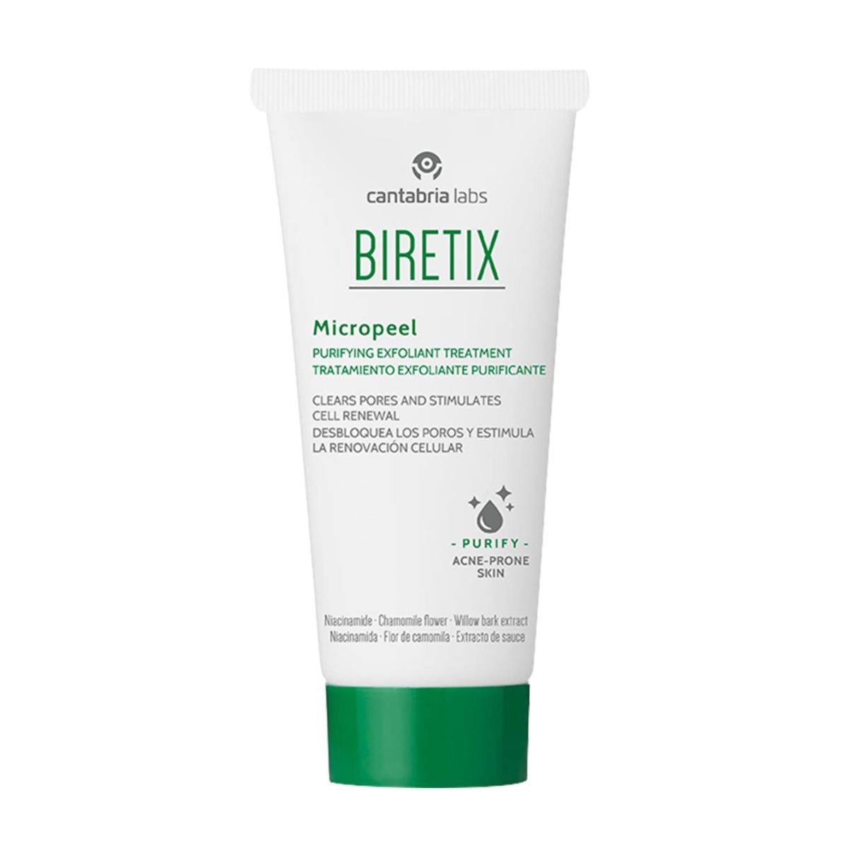 BIRETIX MICROPEEL TRATAMIENTO EXFOLIANTE PURIFICANTE 1 ENVASE 50 ML