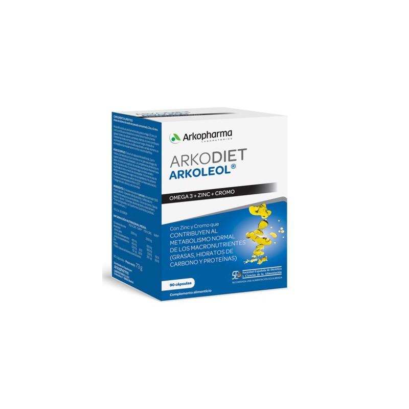 Arkoleol metaboliza a gordura 90 cápsulas