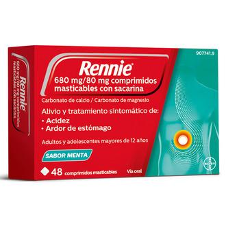 RENNIE 48 COMPRIMIDOS MASTICABLES C/ SACARINA