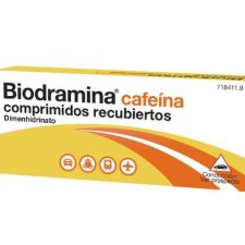 BIODRAMINA CAFEINA 4 COMPRIMIDOS