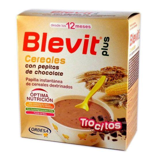 BLEVIT PLUS CEREALES Y PEPITAS DE CHOCOLATE 600 - Envifarma