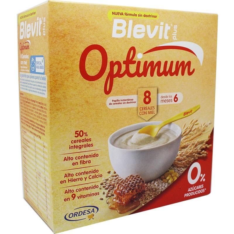 Blevit Plus Optimum 8 Cereales Miel 400 Gr