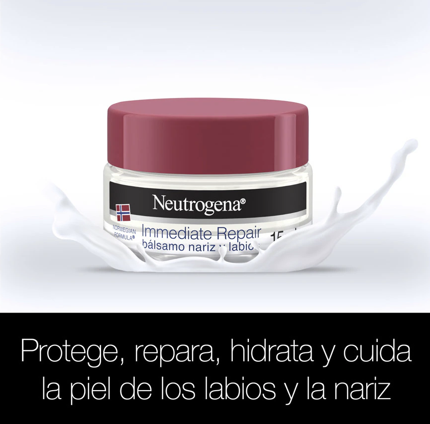 Neutrogena Balsamo Lip and nariz 15 ml 1