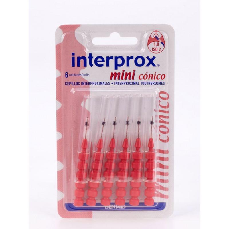 Brusco dental interproximal INTROPROX MINI CONICONAL 6 unidades