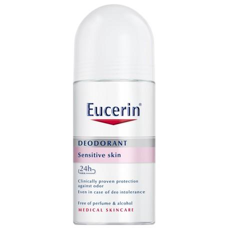 Desodorante de eucerina sensível à pele ph-5 roll-on 50 ml