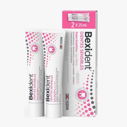 BEXIDENT SMILE&GO DIENTES SENSIBLES PASTA 2 ENVASES 25 ML