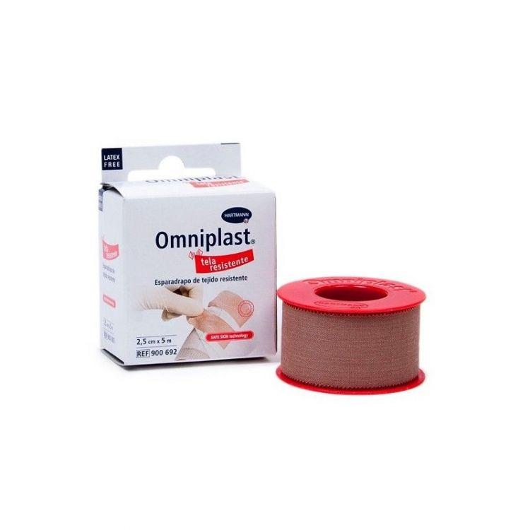 Omniplast Hypoalérgico Fita Resistant Tissue 2,5x5 CMS
