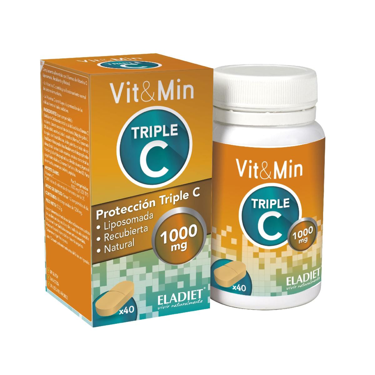 VIT&MIN TRIPLE C 40 COMPRIMIDOS