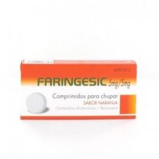 FARINGESIC 20 COMPRIMIDOS PARA CHUPAR NARANJA