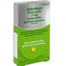 DULCOLAXO BISACODILO 5 MG 30 COMPRIMIDOS GASTROR