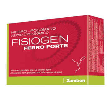 FISIOGEN FERRO FORTE SOBRES 30 SOBRES