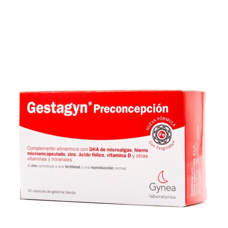 Gestagyn Preconcepcion 30 Capsulas - Farmacia Online Barata Liceo