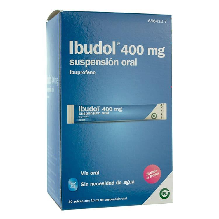 IBUDOL 400 MG 20 SOBRES SUSPENSION ORAL 10 ML