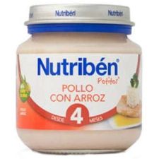 NUTRIBEN POLLO CON ARROZ POTITO INICIO 130 G