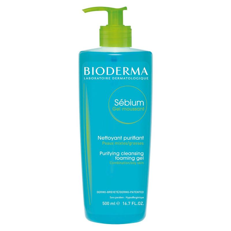 SEBIUM GEL MOUSSANT BIODERMA 500 ML