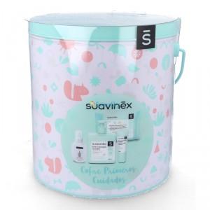 Suavinex Cubo Metal Bebe Mint & Rosa Pack - Farmacia Online Barata