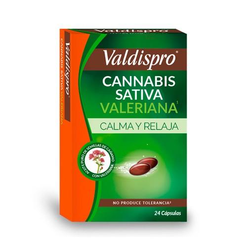 VALSISPRO CANNABIS SATIVA VALERIANA 24 CAPS